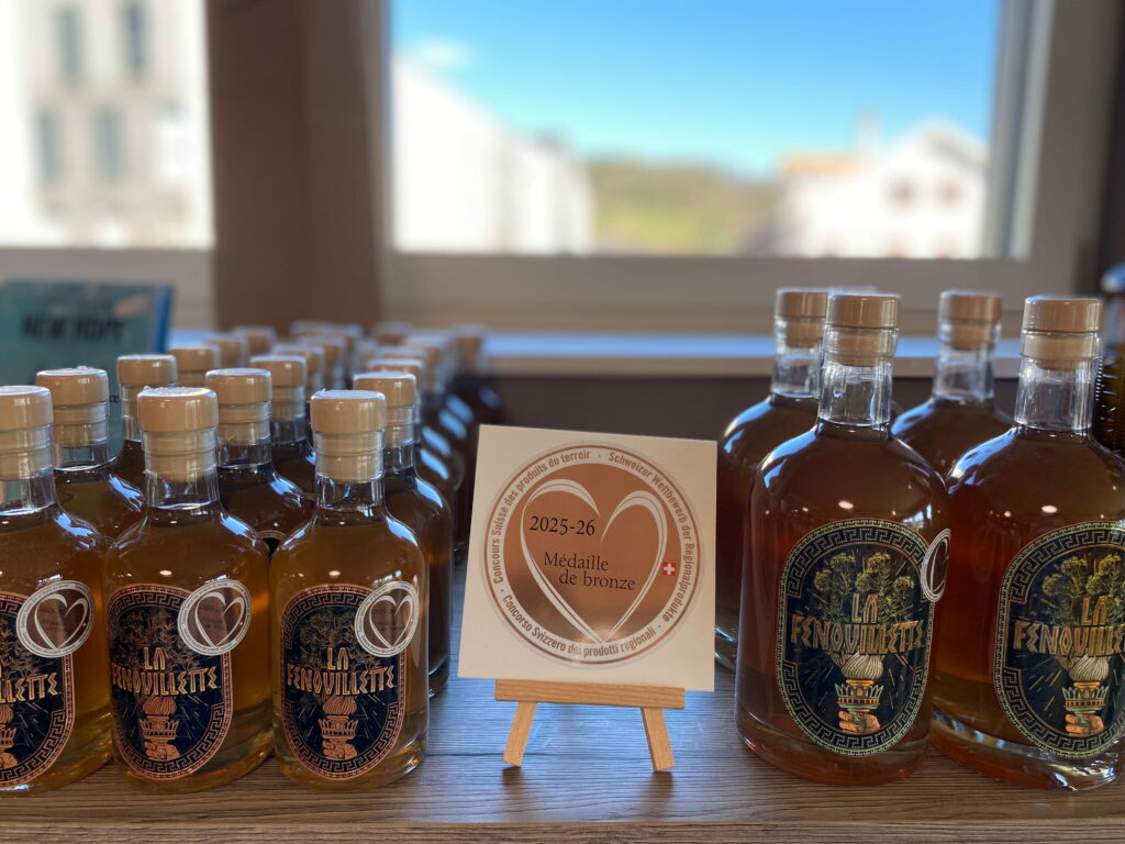 Bouteille de La Fenouillette à Courtételle